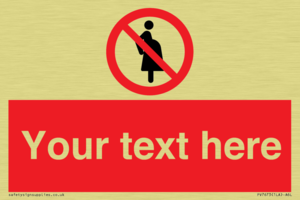 Custom prohibition not for pregnant women